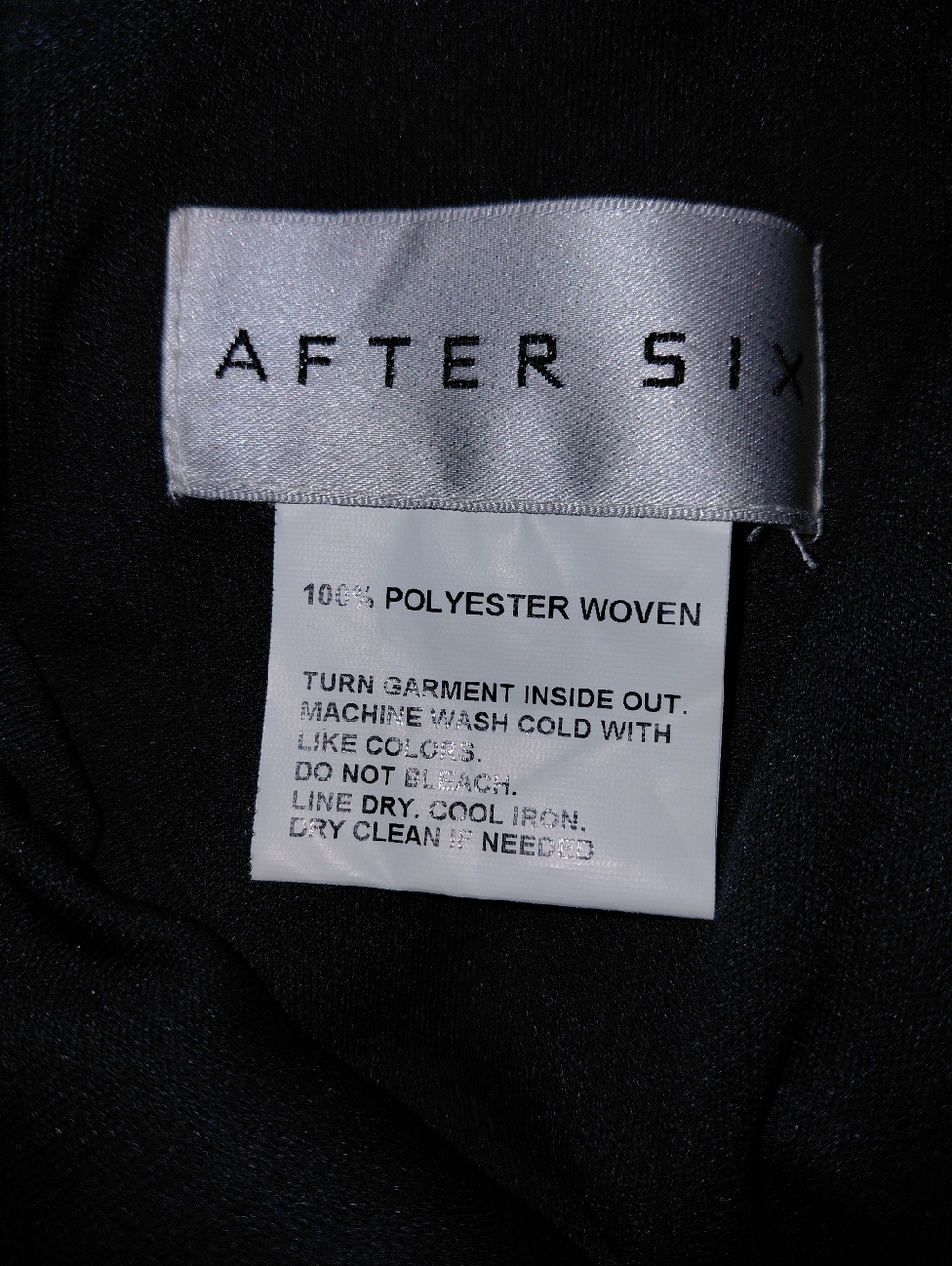 After Six Evergreen Satin Gown 14R Cowl Back Slit Maxi Dress Formal Bridesmaid - Picture 7 of 14